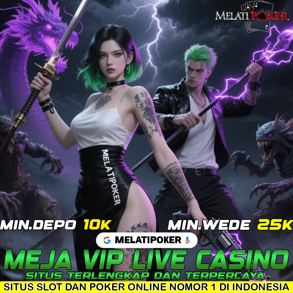 MELATIPOKER: Slot, Togel, dan Casino Live dengan Maxwin