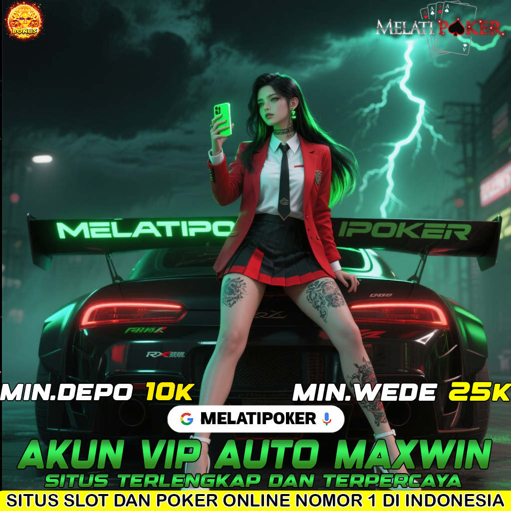 MELATIPOKER Situs Terpercaya Slot & Poker Lengkap